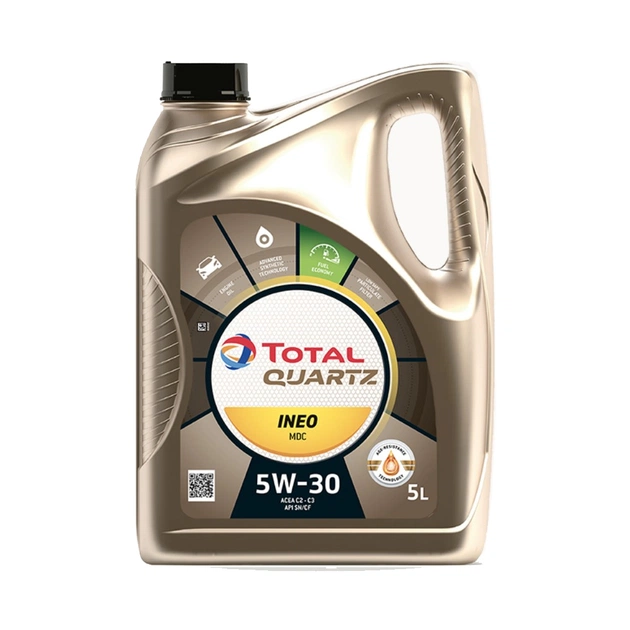 Моторное масло Total QUARTZ INEO MDC 5W-30 5л (TL 214031) - изображение 1