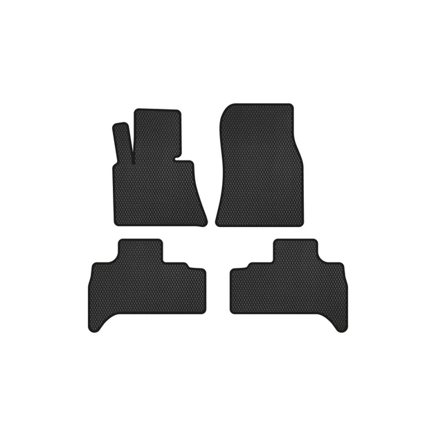 Коврик в салон EVAtech BMW X5 (E53) 1999-2003 1 покоління SUV EU (BM323PC4RBB) - изображение 1