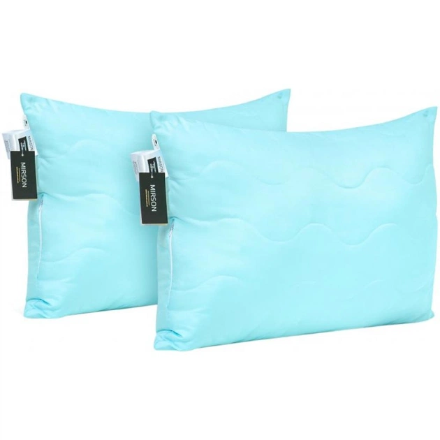 Подушка MirSon Набір 3M Thinsulate 1604 Eco Light Blue середні (2200002652018) - изображение 1