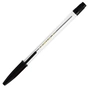 Ручка шариковая Buromax non-retractable JOBMAX Corvina, black (BM.8117-02) - уменьшенное изображение 1