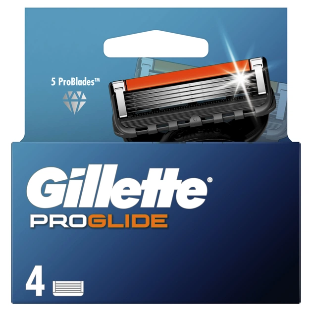 Змінні касети Gillette Fusion ProGlide 4 шт. (7702018085514) - picture 2