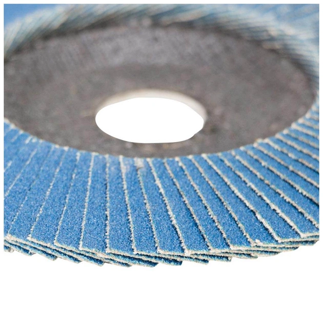 Круг зачистний Sigma пелюстковий торцевий Т29 (конічний) ZA 125мм P100 (9173551) - picture 4