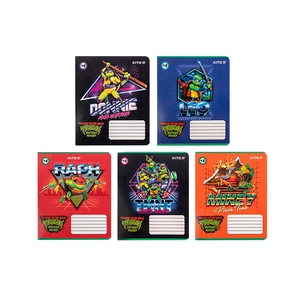 Зошит Kite Ninja Turtles, 18 аркушів, лінія (NT24-237) изображение 1