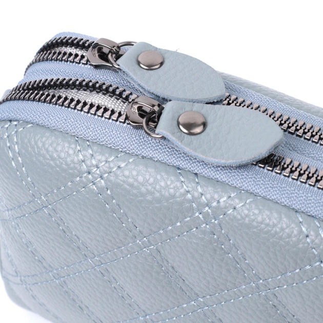 Сумка Vintage З натуральної шкіри Синя (22808) - зображення 8