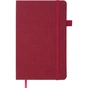Книга записная Buromax Tweed 125x195 мм 96 листов в линию обложка из искусственной кожи Бордовая (BM.291263-13) - уменьшенное изображение 2