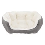 Лежак для тварин Trixie "Davin" (60х45 см) Сірий в смужку (4011905389752) - зменшене зображення 1