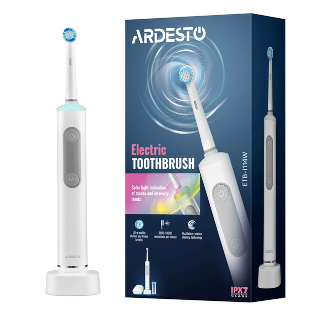 Электрическая зубная щетка Ardesto ETB-I114W - изображение 1
