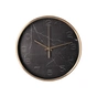 Настінний годинник Optima Marble металевий, чорний мармур (O52091) - зменшене зображення 1
