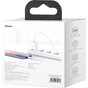 Зарядний пристрій Baseus Super Si 1C 20W With Simple Wisdom Data Cable Type-C/iP White (TZCCSUP-B02) - уменьшенное изображение 8