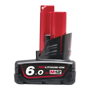 Акумулятор до електроінструменту Milwaukee Li-Ion M12 B6, 6Ah (4932451395) зображення 1
