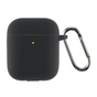 Чохол для навушників Armorstandart Ultrathin Silicone Case With Hook для Apple AirPods 2 Black (ARM59679) - зменшене зображення 1