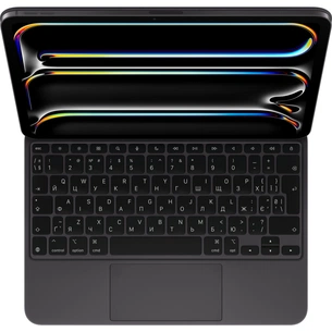 Чохол до планшета Apple Magic Keyboard for iPad Pro 11inch (M4) - Ukrainian - Black, Model A2975 (MWR23UA/A) зображення 1