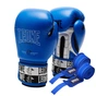 Боксерські рукавички Leone GN208 Iconic Blue 12 унцій (GN208_Blue_12oz) - зменшене зображення 1