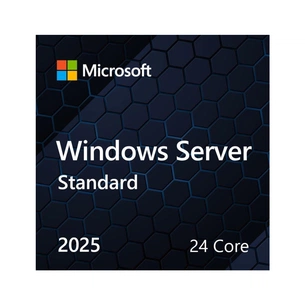 ПЗ для сервера Microsoft Windows Server 2025 Standard 24 Core англ, ОЕМ на DVD носії (EP2-25205) зображення 1