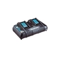 Набір акумулятор + зарядний пристрій Makita LXT (BL1850Bx2, DC18RD, Makpac3) (197629-2) - уменьшенное изображение 2