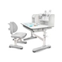 Парта зі стільцем Evo-kids Panda XL grey (BD-29 G) - зменшене зображення 1