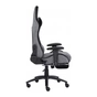 Крісло ігрове GT Racer X-2534-F Gray/Black Suede (X-2534-F Fabric Gray/Black Suede) - уменьшенное изображение 3