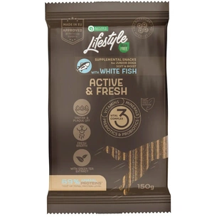 Ласощі для собак Nature's Protection Lifestyle Grain Free White fish Active & Fresh Junior 150 г (KIKNPLS47203) зображення 1