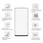 Скло захисне Drobak Motorola G23 Black Frame A+ (717148) - зменшене зображення 2