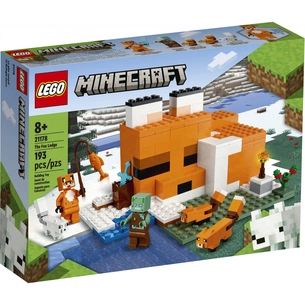 Конструктор LEGO Minecraft Лисича хатина 193 деталі (21178) зображення 1
