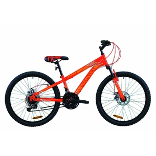 Велосипед Discovery 24" RIDER AM DD рама-11,5" St 2020 червоно-помаранчевий з синім (OPS-DIS-24-207) зображення 1