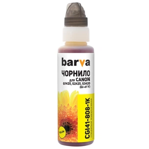 Чорнило Barva Canon GI-41 100 мл, yellow, флакон OneKey 1K (CGI41-808-1K) зображення 1