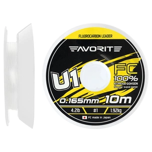 Флюорокарбон Favorite U1 FC 10m 1.0/0.165mm 4.2lb/1.92kg (1693.11.75) зображення 1