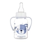Пляшечка для годування Canpol babies CUTE ANIMALS стандартна з ручками 120 мл синя (11/823_blu) - зменшене зображення 2