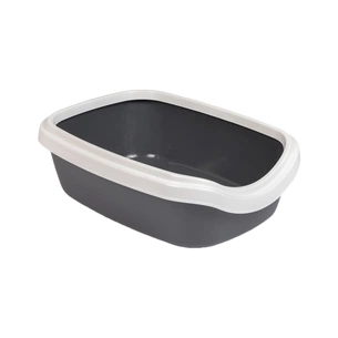 Туалет для котів Природа Comfort М (сірий) (4823082416998) зображення 1
