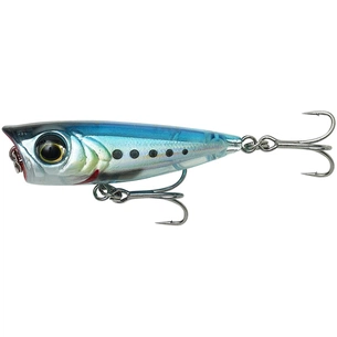 Воблер Savage Gear 3D Minnow Popper F 43mm 2.6g Ghost Sardine (1854.16.98) зображення 1