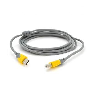 Кабель для принтера USB 2.0 AM/BM 1.5m Merlion (YT-AM/BM-1.5GY) зображення 1