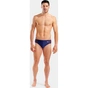 Плавки Arena Double Graphic Swim Briefs 010951-705 темно-синій, помаранчевий 110 (3468337766285) - зменшене зображення 2