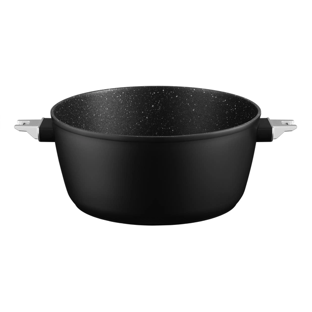 Кастрюля Ardesto Gemini Bari, 3.9л, алюміній, чорний (AR1939AC) - изображение 5