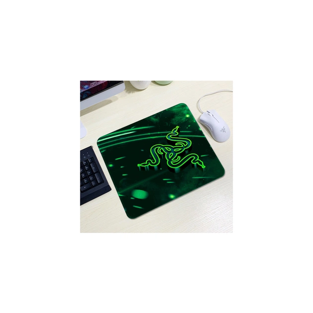 Коврик для мышки Voltronic Razer 8 Black/Green (YT-RZ8) - изображение 1