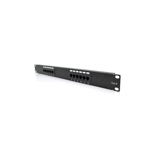 Патч-панель 19" 12хRJ-45 UTP 1U cat.6 Pipo (PP126191U) зображення 1