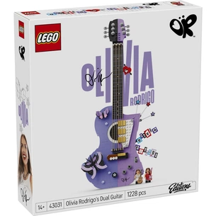 Конструктор LEGO Editions Music Подвійна гітара Олівії Родріґо (43031) зображення 1