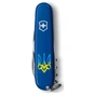 Ніж Victorinox Spartan Ukraine 91 мм Тризуб готичний синьо-жовтий (1.3603.2_T0636u) - зменшене зображення 4