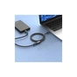 Дата кабель USB 2.0 AM/AF 1.5m black Vention (CBIBG) - зменшене зображення 8