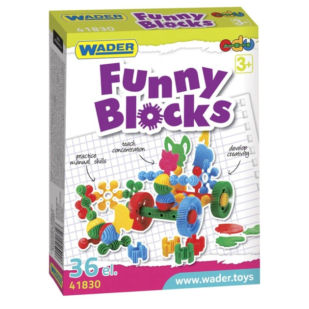 Конструктор Wader Funny blocks (41830) - зображення 1