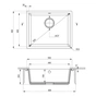 Мийка кухонна Deante Corda (ZQA G10C) - зменшене зображення 2