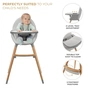 Стілець для годування Kinderkraft 2 в 1 Fini 2 Grey (5902533924509) - зменшене зображення 5