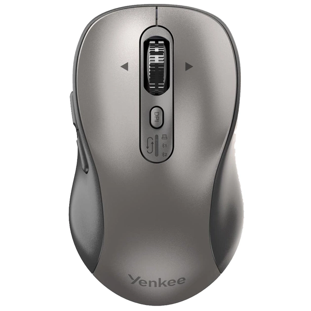Мишка YENKEE YMS 2010SR Gyro Wireless/Bluetooth Graphite (45025341) - зображення 1