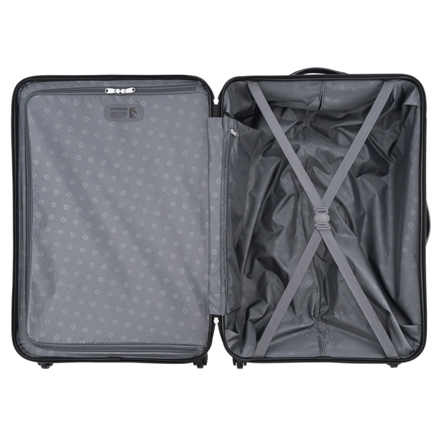 Валіза Wenger Amplar, велика, пластик, 4 колеса, чорна (653140) - зображення 12