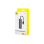 Концентратор Baseus USB 3.0 to 4xUSB 3.0 + USB-C gray (B0005280B811-01) - зменшене зображення 7