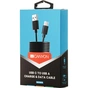 Дата кабель USB 2.0 AM to USB-C 1.0m black Canyon (CNE-USBC1B) - зменшене зображення 2