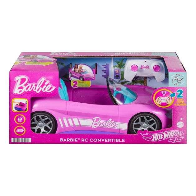 Радіокерована іграшка Hot Wheels Barbie Кабріолет (JBH05) - picture 7