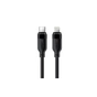 Дата кабель USB-C to Lightning 1.2m 30W TPU black Acefast (6974316286196) - зменшене зображення 1