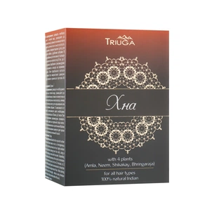 Хна Triuga Аюрведична коричнева 100 г (8908003544014) изображение 1