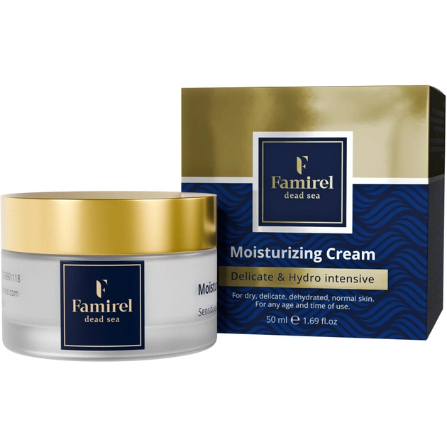 Крем для лица Famirel Moisturizing Cream Delicate & Hydro Intensive 50 мл (7290114084918) - изображение 1