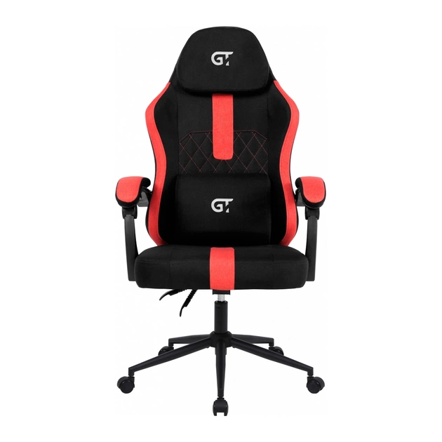 Крісло ігрове GT Racer X-2326 Black/Red (X-2326 Fabric Black/Red) - зображення 1